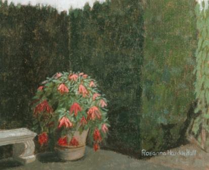 RHall English garden painting